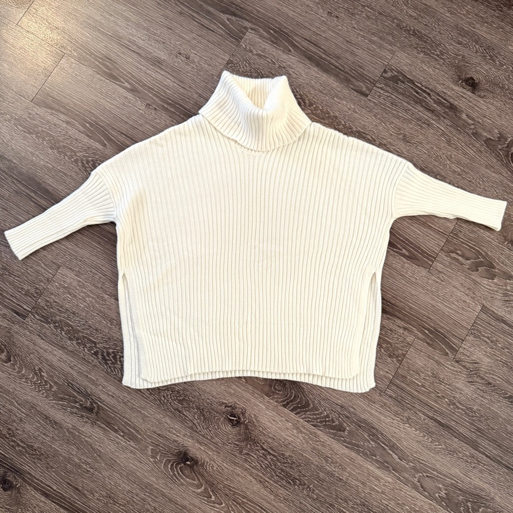 Mersea New Yorker Ribbed Cowl Sweater New